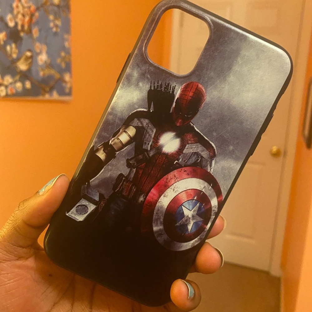 Avengers Graphic iPhone 11 phone case